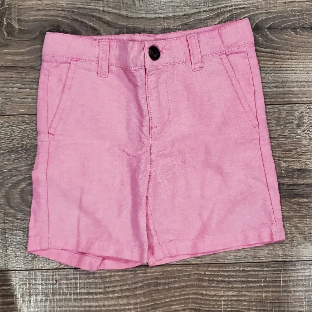 Janie and Jack Shorts Size 2-3T Pink and Blue Kids Shorts 2 Pieces